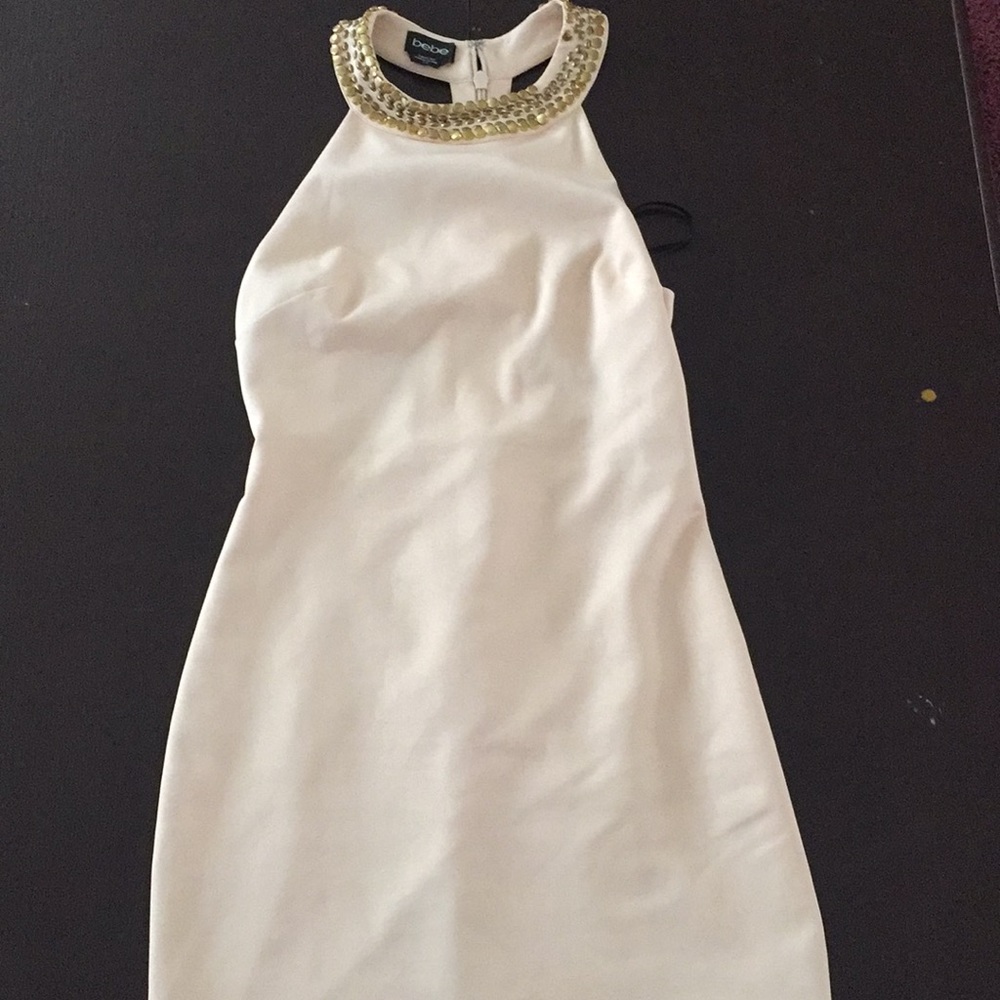 Bebe Cream Dress